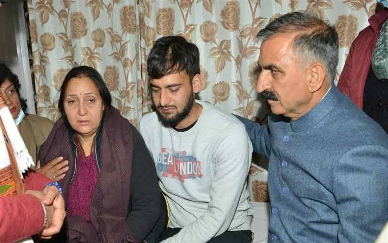 IPS officer S.R. The Chief Minister expressed condolences on the death of Rana, towards the family...