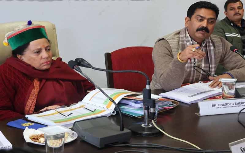 MP reviewed the implementation and progress of various development schemes sponsored by the central government