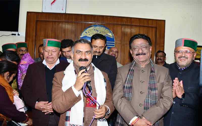 Meeting the developmental demands of the region is the top most priority of the state government: Sukhwinder Singh Sukhu