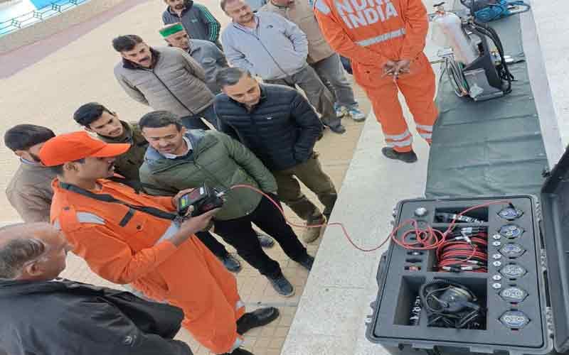 NDRF team will conduct awareness exercise in Solan district till this January