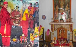 Open doors of more than two hundred gods and goddesses on Saja Magh festival, thousands of people....