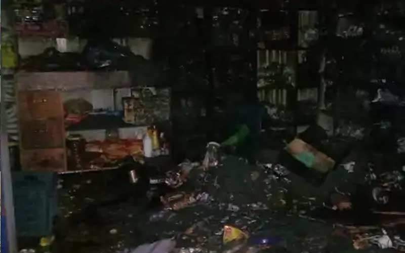 आग की भेंट चढ़ी दुकान, लाखों का नुक्सान