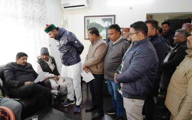 The delegation of Haroli assembly constituency met the Deputy Chief Minister, Agnihotri said-
