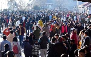 Tourism business increased three times from Christmas to New Year celebration, in the last 8 days so many lakhs...