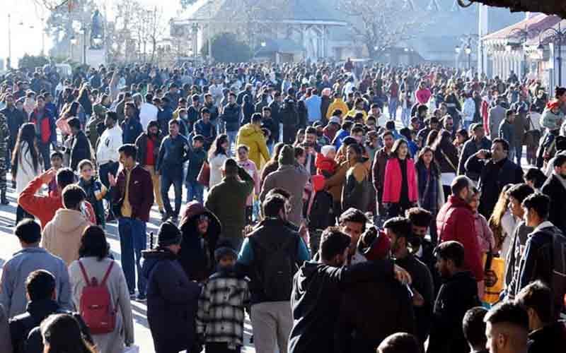 Tourism business increased three times from Christmas to New Year celebration, in the last 8 days so many lakhs...