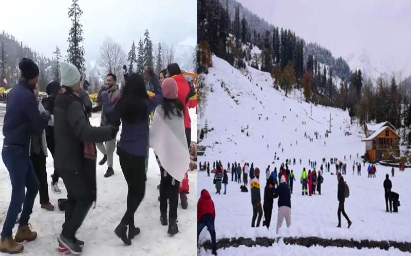 ताजा बर्फबारी के बाद हिमाचल में उमड़े सैलानी, होटलों में 20 प्रतिशत तक की छूट..