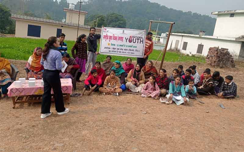 युवा सप्ताह कार्यक्रम के चलते आयोजित हुई विभिन्न प्रतियोगिताएं