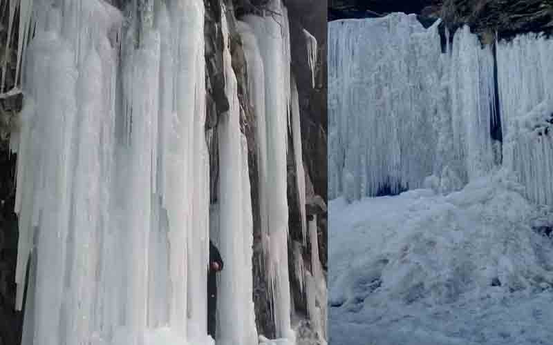 जलस्त्रोत और पानी की पाइपें जाम, ग्रामीणों और मवेशियों के लिए पानी की समस्या…