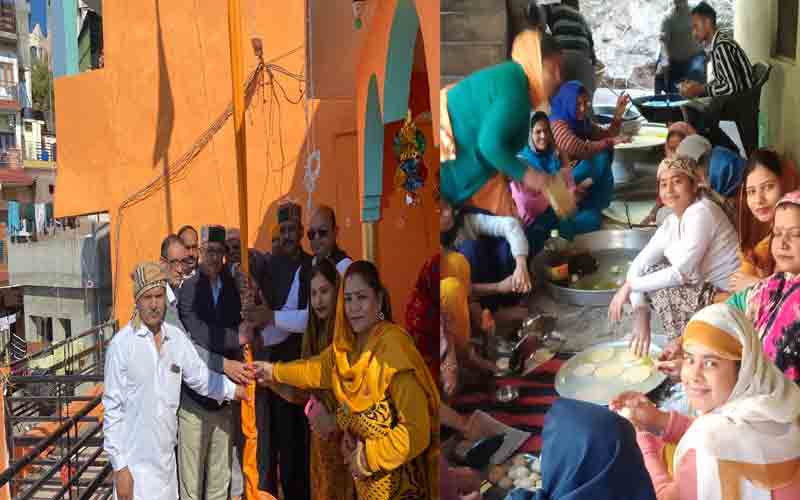 Celebration of Sant Ravidas Jayanti in Nahan, Bhandaras set up everywhere