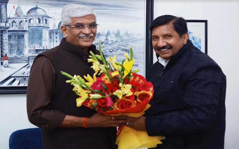 उप-मुख्यमंत्री मुकेश अग्निहोत्री ने फिन्ना सिंह परियोजना के लिए केन्द्रीय मंत्री से मांगे 340 करोड़ रुपये