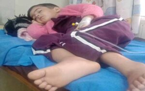 Pachhad's farmer's 5-year-old daughter Ahana is suffering from cancer for one year.