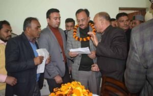 Public service and upliftment of backward classes is the priority of the government - Harshvardhan Chauhan