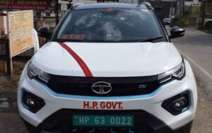 Regional Transport Office got first electric vehicle in District Solan