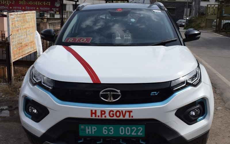 Regional Transport Office got first electric vehicle in District Solan