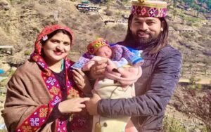 The cries of the little guest echoed in the house of famous folk singer Indrajit