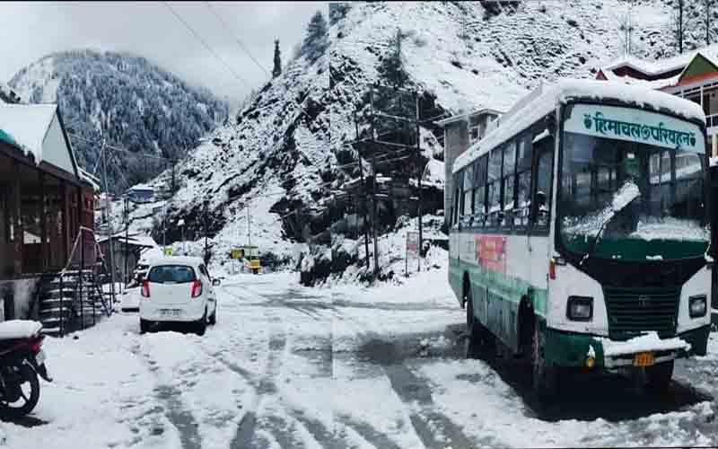 Himachal Weather: मौसम ने फिर बदली करवट, 322 बिजली ट्रांसफॉर्मर सहित 15 सड़कें ठप