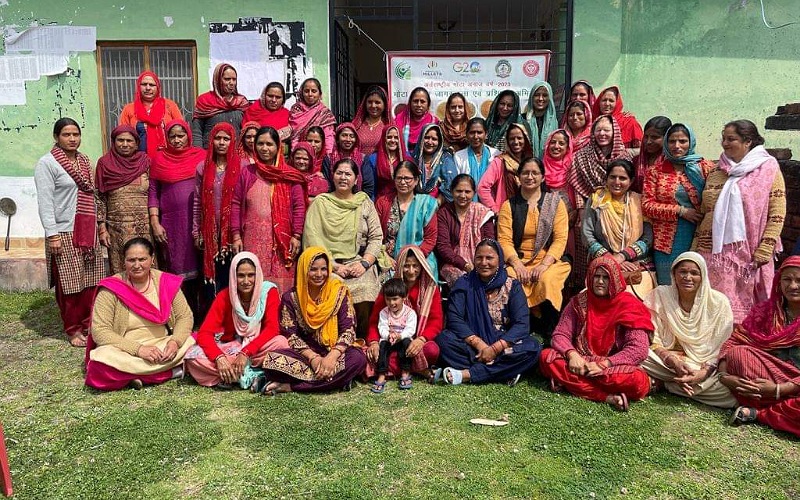 ग्रामीण महिलाओं को आर्थिक रूप से सशक्त बनाने को विशेष प्रशिक्षण शिविर आयोजित