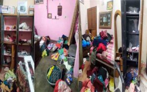 In Malan village, the miscreants made a dent in 5 houses, cleaned their hands on gold and silver jewelery and cash