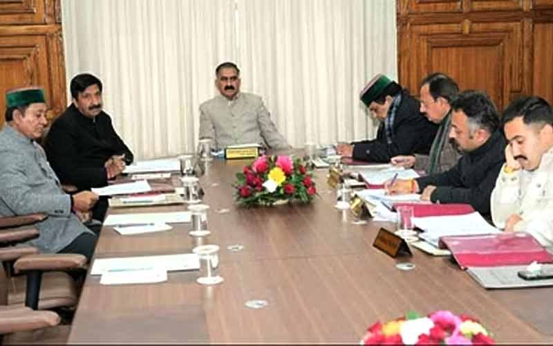 सीएम सुक्खू की अध्यक्षता में आयोजित मंत्रिमंडल की बैठक में लिए गए यह अहम निर्णय….