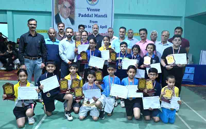 टेबल टेनिस में अधिराज ने अंडर 11 में जीता गोल्ड व अंडर 13 में सिल्वर