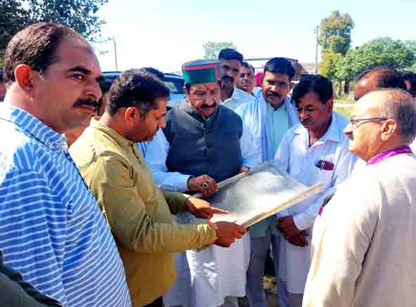 उपमुख्यमंत्री ने निर्माणाधीन विभिन्न विकासात्मक परियोनाओं का किया निरीक्षण