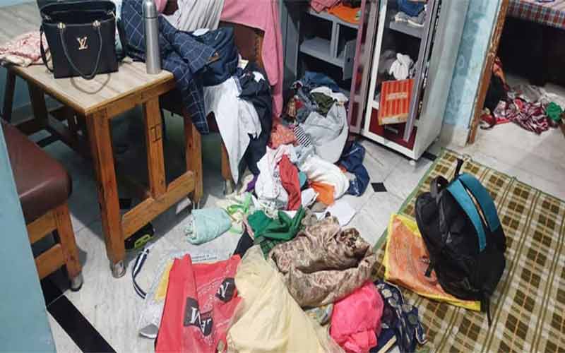 शातिरों ने घर में लगाई सेंध, नकदी व सोने के आभूषणों पर किया हाथ साफ