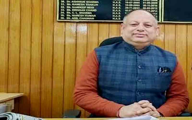 चौपाल में 41वें एसडीएम के रूप में नारायण सिंह चौहान ने संभाला कार्यभार