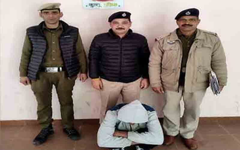मनाली के होटल में पुलिस ने हेरोइन सहित काबू किया शिमला का युवक