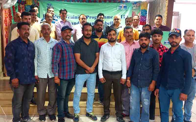 इलेक्ट्रिकल व इलेक्ट्रॉनिक सामान के खुदरा विक्रेताओं हेतू प्रशिक्षण कार्यशाला आयोजित