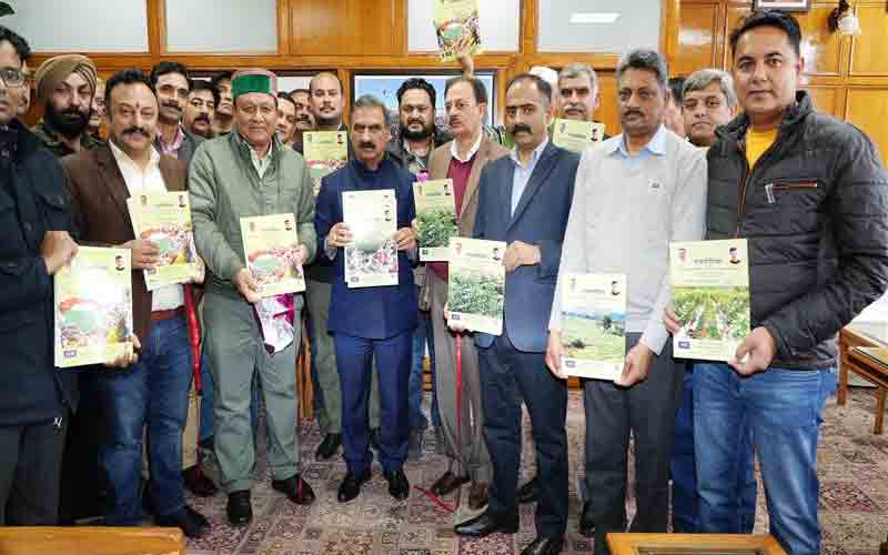 मुख्यमंत्री ने एचपी शिवा परियोजना की प्रचार सामग्री का किया अनावरण