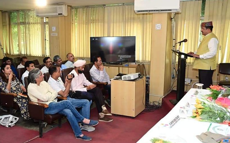कृषि विश्वविद्यालय में आकाशवाणी व दूरदर्शन प्रसारकों के लिए  प्रशिक्षण कार्यशाला शुरू