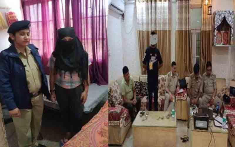 कांगड़ा में देह व्यापार के कारोबार का भंडाफोड़, हरियाणा का व्यक्ति नकदी व युवती समेत काबू