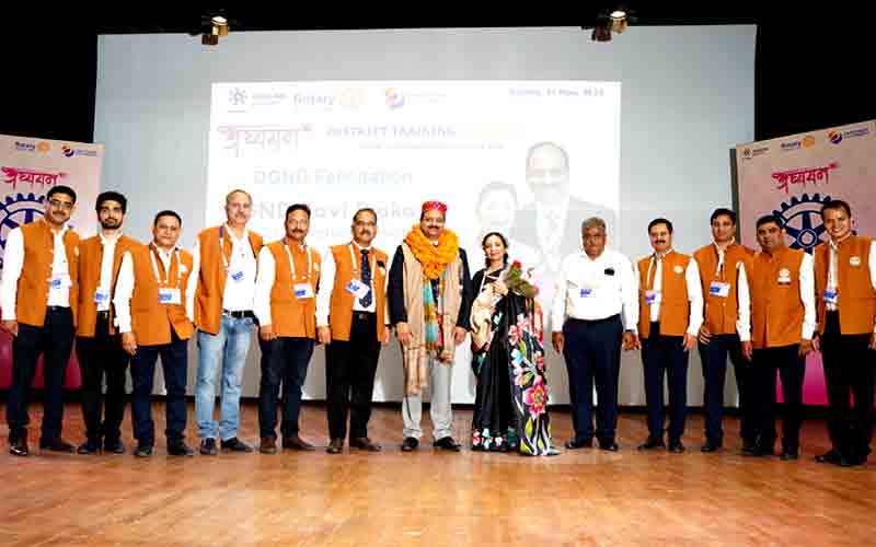 सेवा कार्य में रोटरी ने बनाई पहचान- डॉ. गुलशन ठकराल