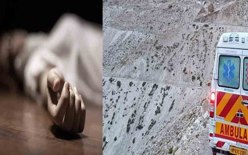 अनियंत्रित होकर गहरी खाई में गिरी स्विफ्ट कार, 52 वर्षीय व्यक्ति की मौत