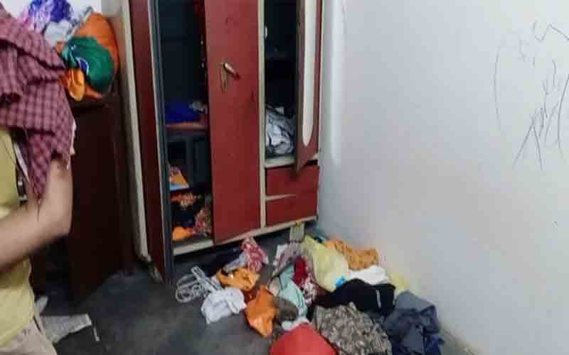 शातिरों ने घर में लगाई सेंध, नकदी व लाखों के आभूषणों पर किया हाथ साफ