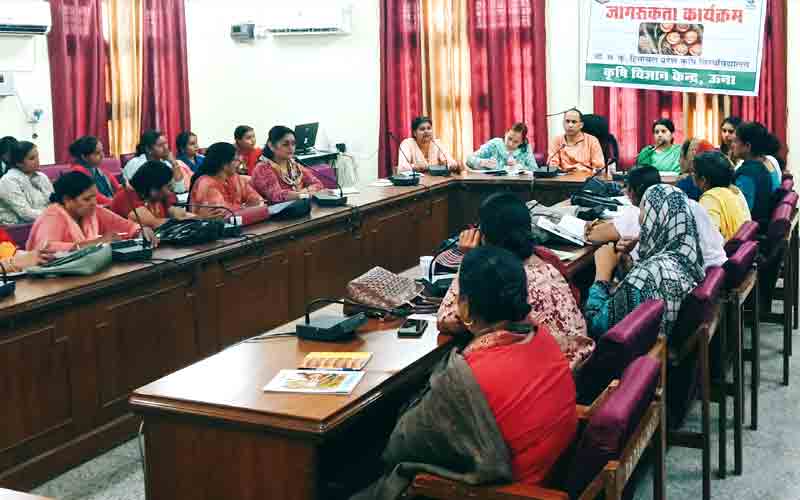 मिलिट्स की खेती को बढ़ावा देने हेतू खंड स्तर पर 60 कृषि सखियों को किया प्रशिक्षित