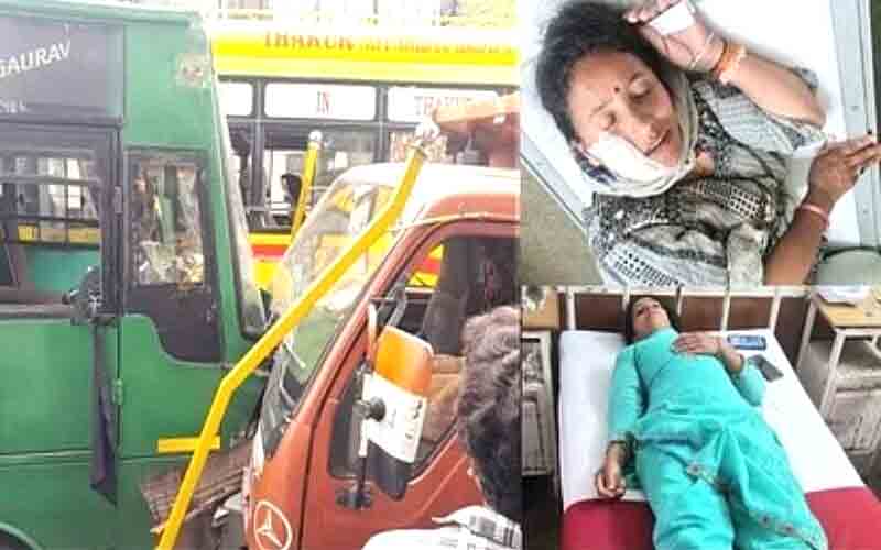 एक ट्रक व दो निजी बसों में हुई जोरदार टक्कर, इतने यात्री जख्मी…..