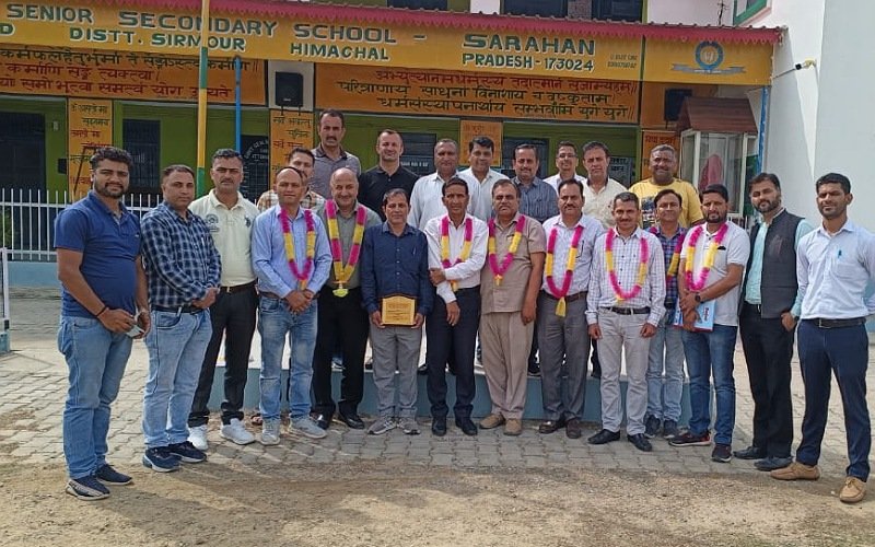 राजेश दत्त शर्मा बने विज्ञान अध्यापक संघ सिरमौर के प्रधान