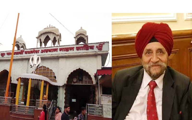 एडवोकेट अमृत सिंह शाह बने गुरुद्वारा श्री दशमेश अस्थान प्रबंधक कमेटी के अध्यक्ष