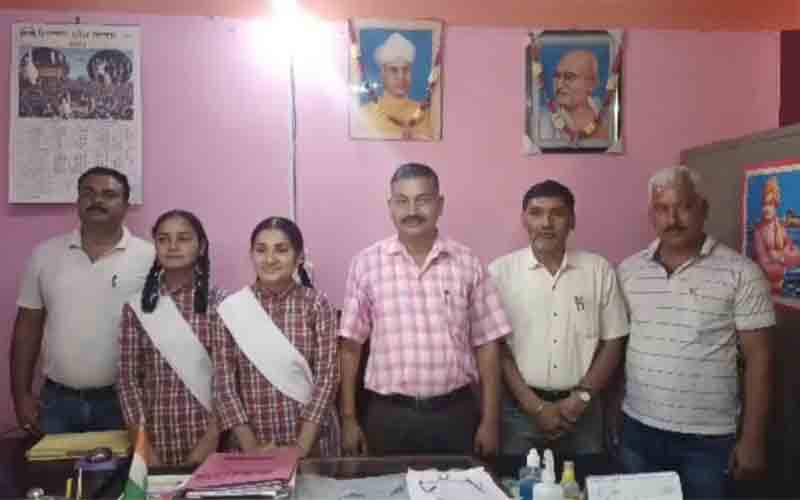 लडभड़ोल स्कूल की दो छात्राएं ऑनलाइन प्रतियोगिता के दूसरे राउंड के लिए हुई सिलेक्ट