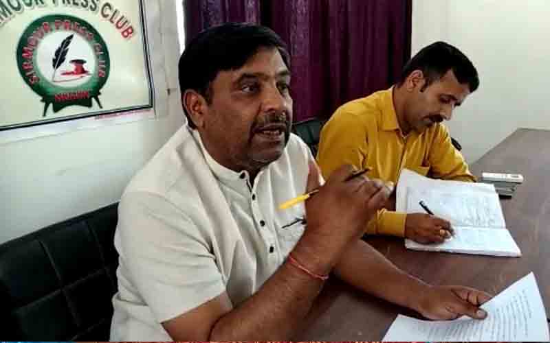 जिला मुख्यालय नाहन में सिरमौर प्रेस क्लब की बैठक हुई आयोजित, लिए यह निर्णय…..