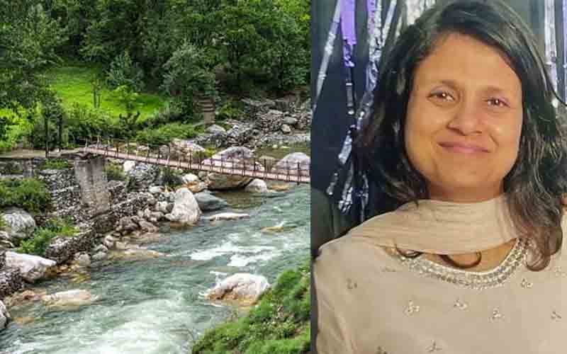 हिप्पो वाटरफॉल घूमने आई पर्यटक महिला तीर्थन नदी में बही, तलाश जारी…..