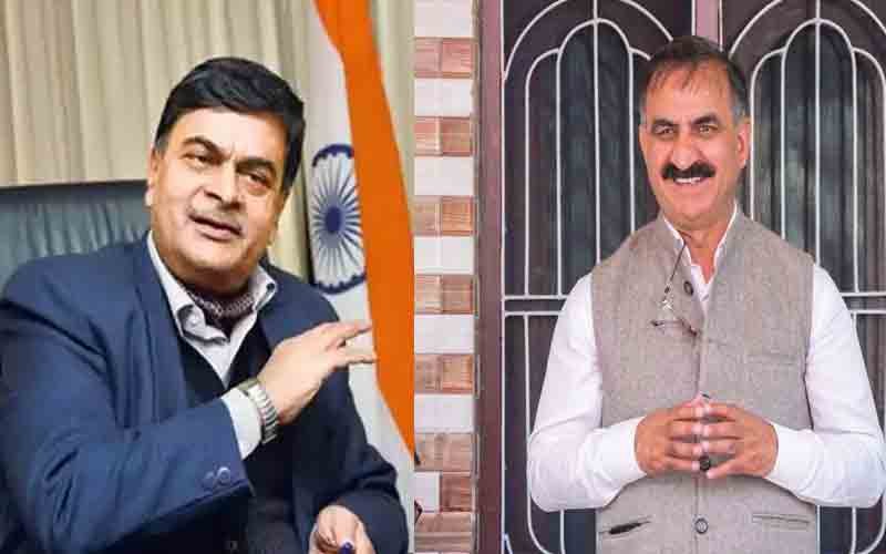 किन्नौर दौरे पर रहेंगे सीएम, केंद्रीय ऊर्जा मंत्री भी होंगे साथ