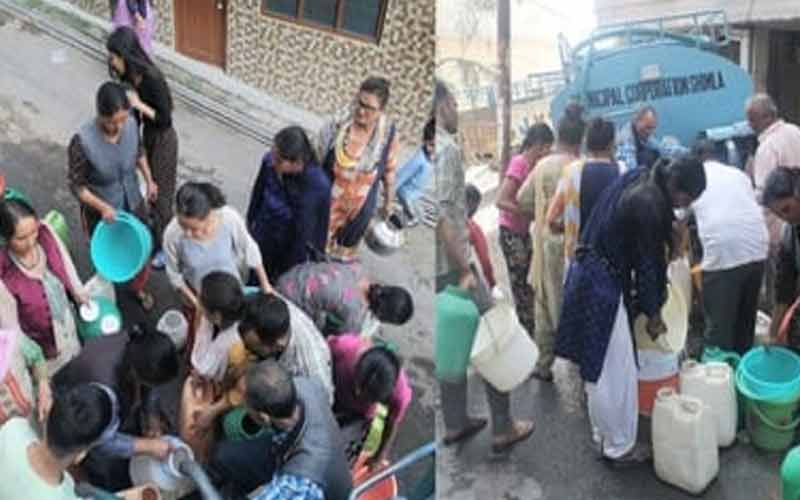 मानसून आते ही हिमाचल में बढ़ा पेयजल संकट, पानी के लिए मची हाहाकार