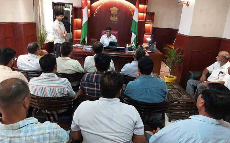 एडीसी ने आपदा प्रबंधन के लिए गठित टीमों को हर समय आपदा से निपटने के दिए निर्देश