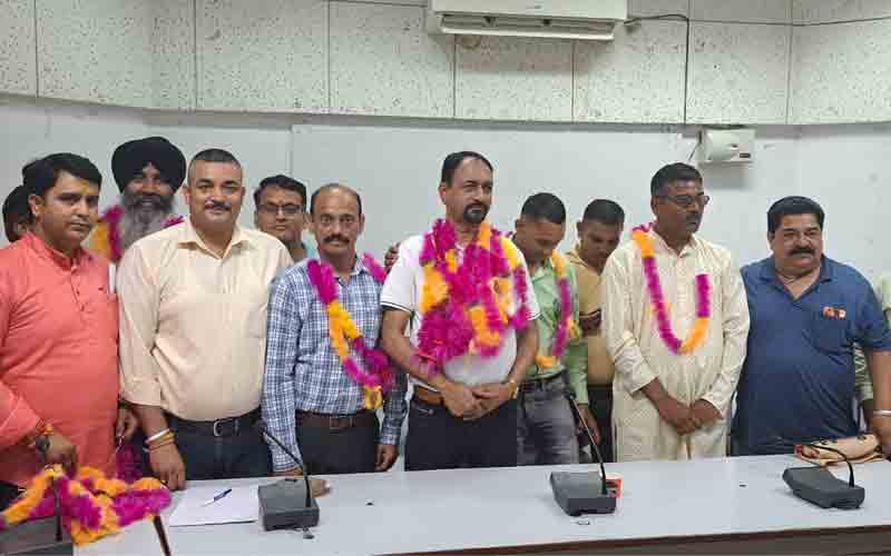 हिमाचल प्रदेश अराजपत्रित कर्मचारी महासंघ ऊना की कार्यकारिणी गठित