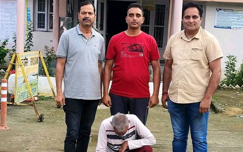 पीओ सेल की टीम ने चरस तस्करी मामले में उद्घोषित आरोपी को किया गिरफ्तार