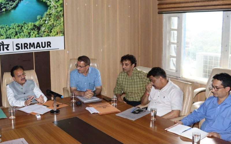 सिरमौर जिला में भारी बारिश से 283 करोड़ रुपए का नुक्सान-हर्षवर्धन चौहान