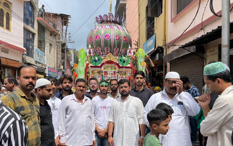 नाहन में हजरत इमाम हुसैन की शहादत को किया गया याद