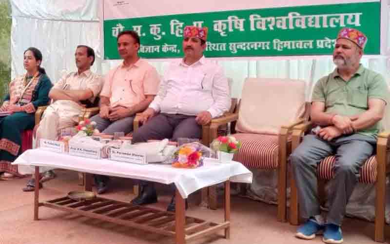 बदलते जलवायु माहौल के मुताबिक हो नई कृषि प्रौद्योगिकियों का प्रसार- प्रो.एच.के. चौधरी
